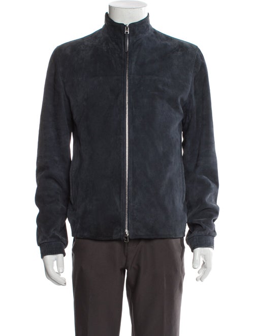 Theory Goat Leather Windbreaker