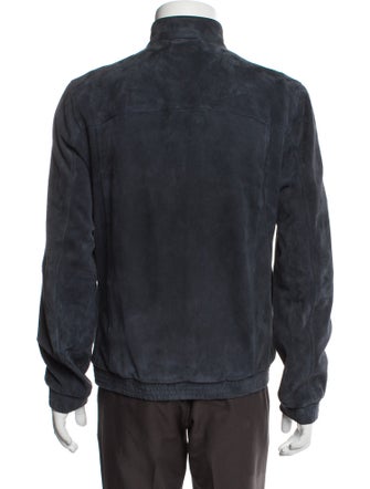 Theory Goat Leather Windbreaker