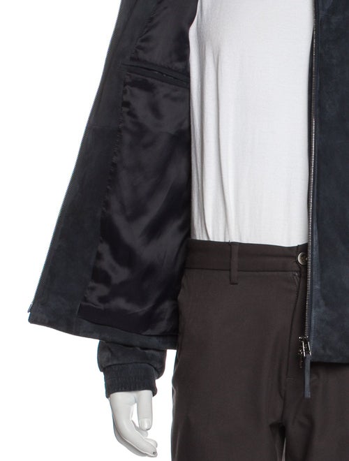 Theory Goat Leather Windbreaker