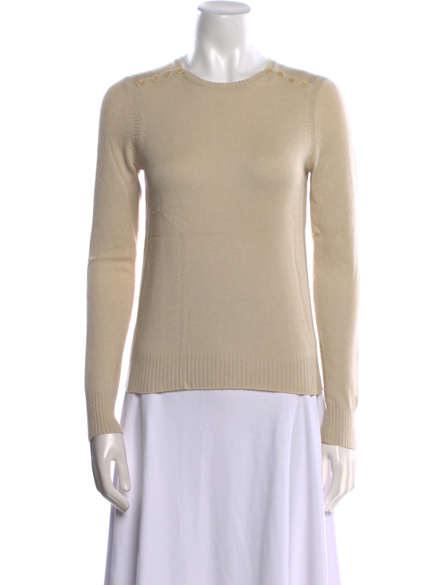 Theory Silk Crew Neck Sweater