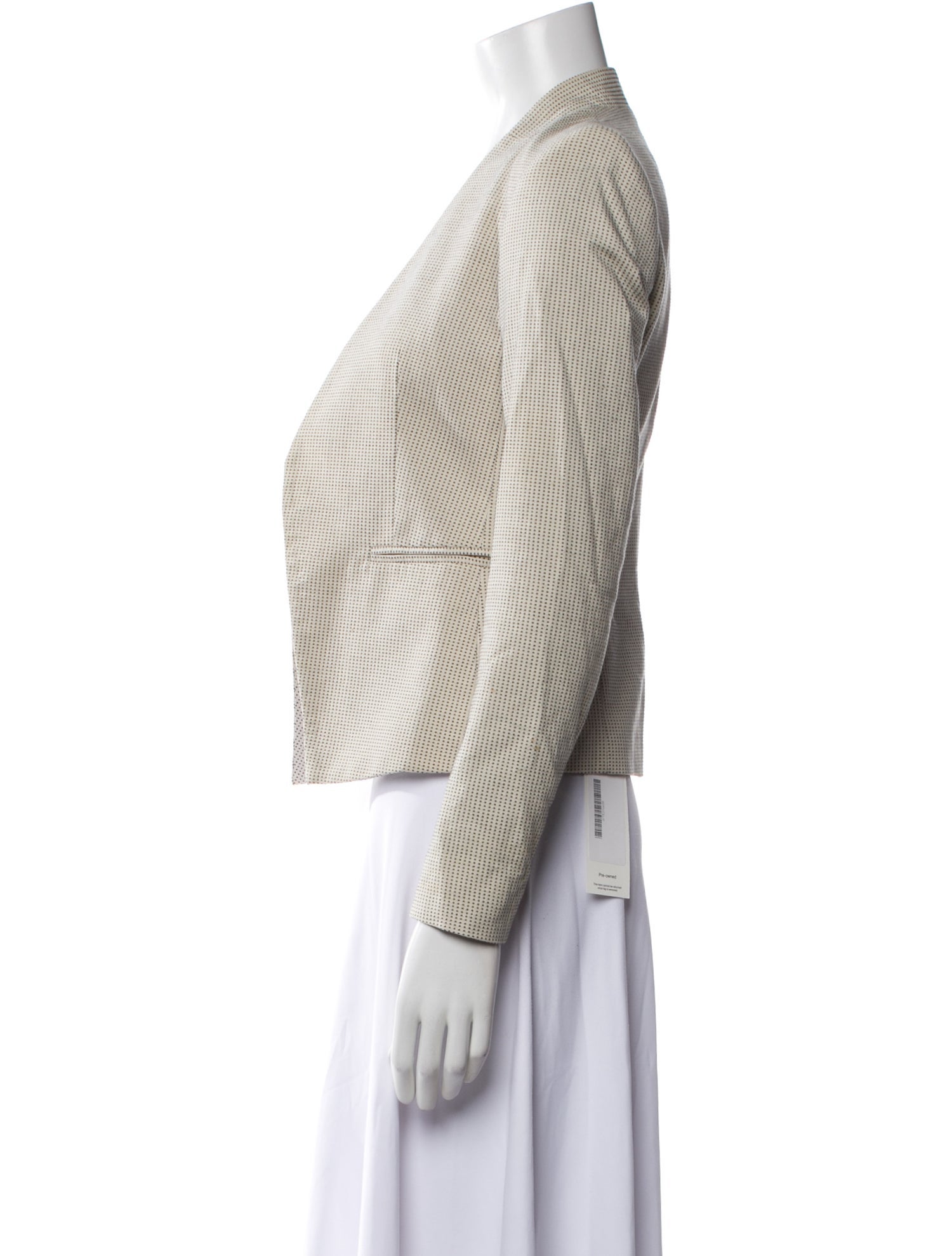 Theory Striped Evening Jacket