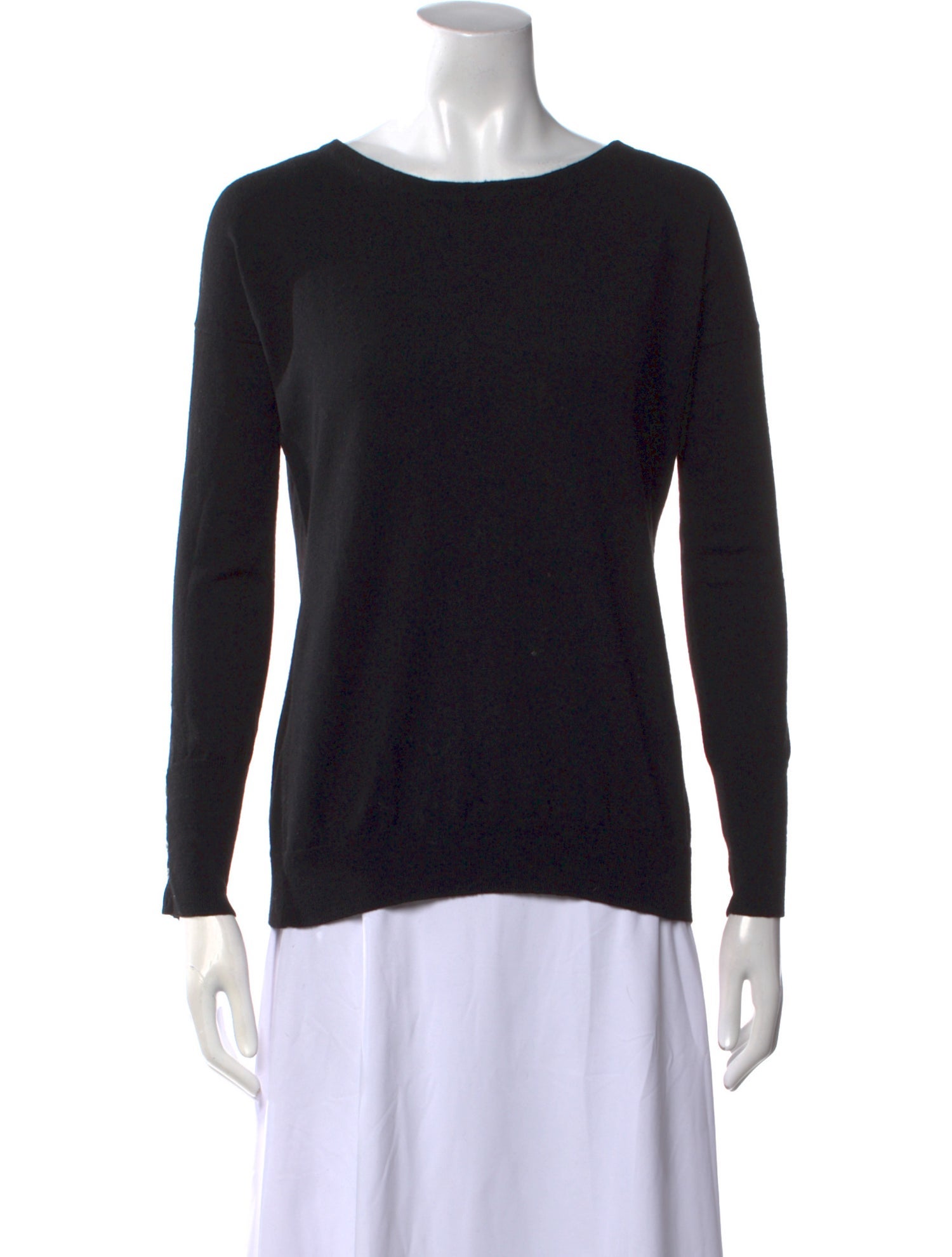 Theory Wool Scoop Neck Sweater