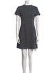 Theory Crew Neck Mini Dress