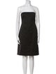 Theory Strapless Mini Dress