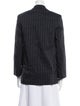 Theory Linen Striped Evening Jacket