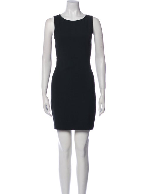 Theory Scoop Neck Mini Dress