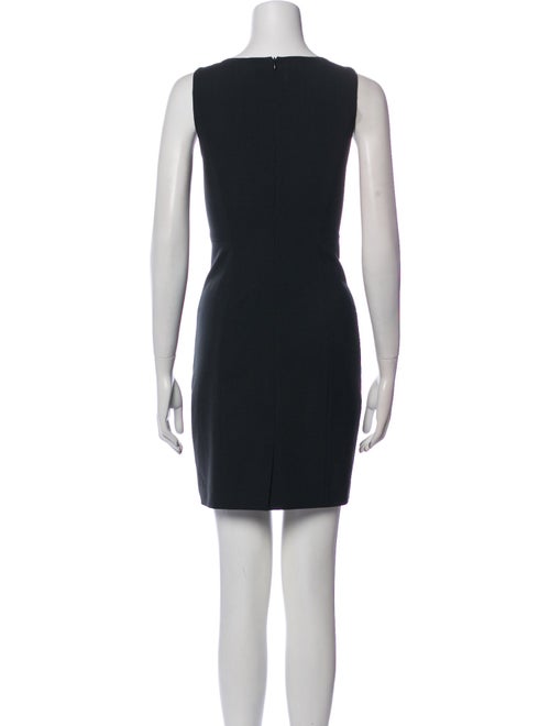 Theory Scoop Neck Mini Dress