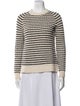 Theory Wool Striped Sweater