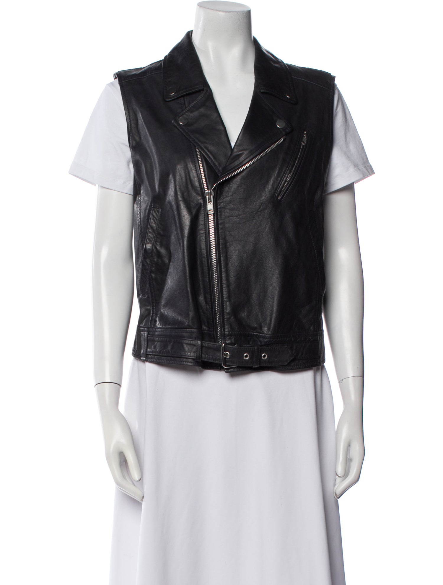 Theory Leather Biker Jacket