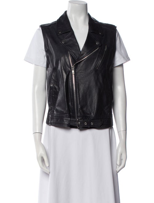 Theory Leather Biker Jacket