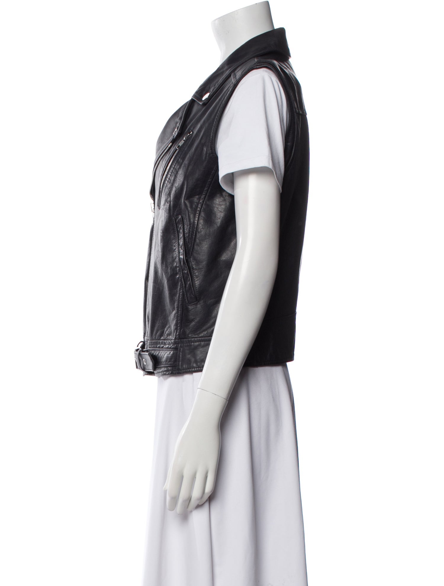 Theory Leather Biker Jacket