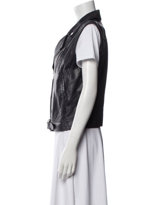 Theory Leather Biker Jacket