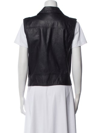 Theory Leather Biker Jacket