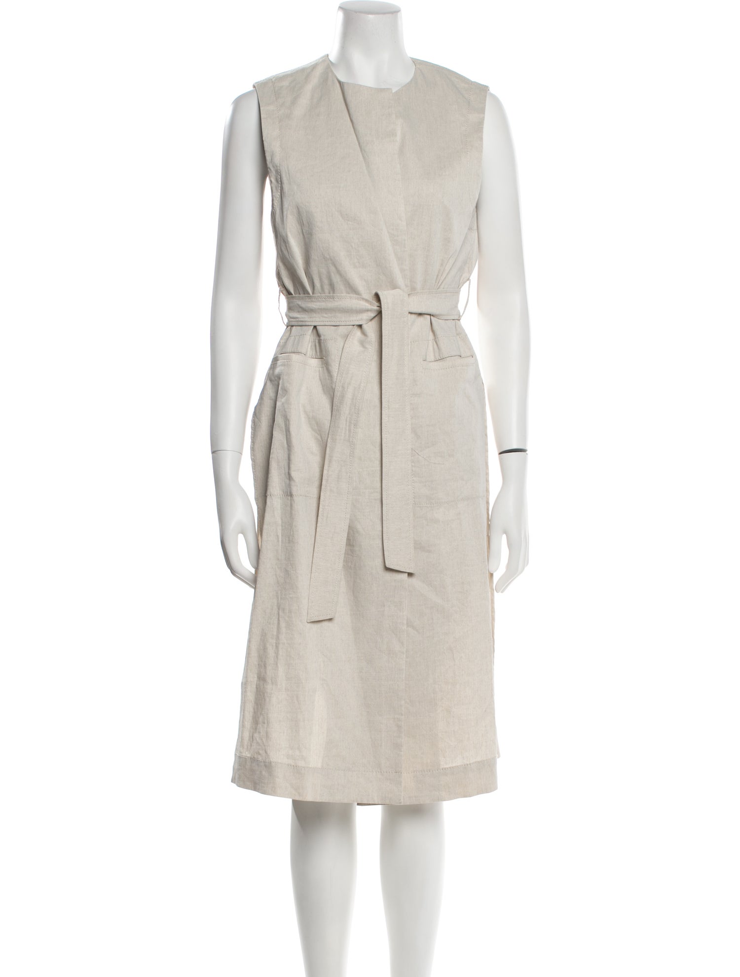 Theory Linen Vest w/ Tags