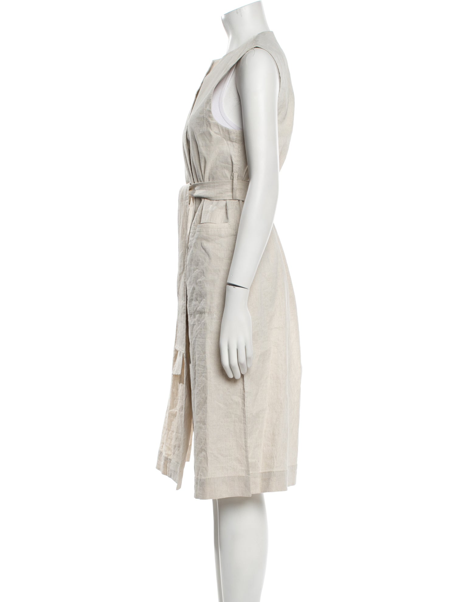 Theory Linen Vest w/ Tags