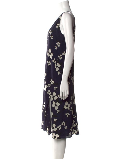 Theory Silk Midi Length Dress