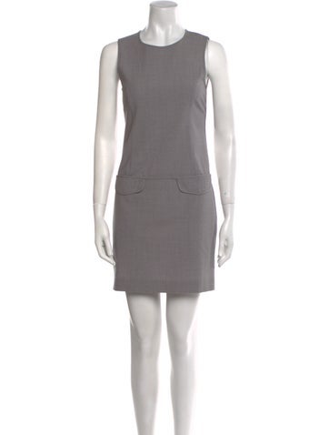 Theory Dresses Wool Mini Dress US 0 | XS