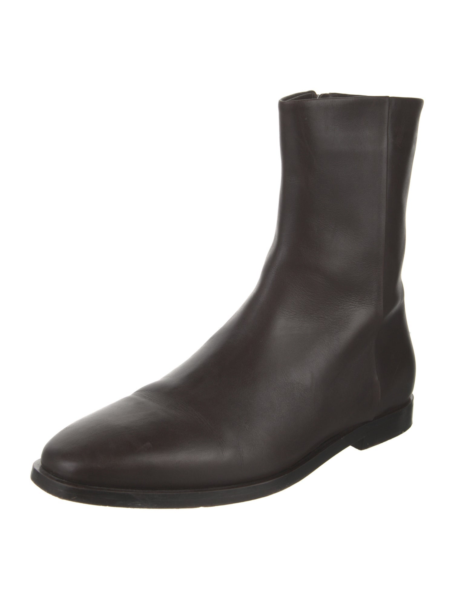 Theory Leather Chelsea Boots