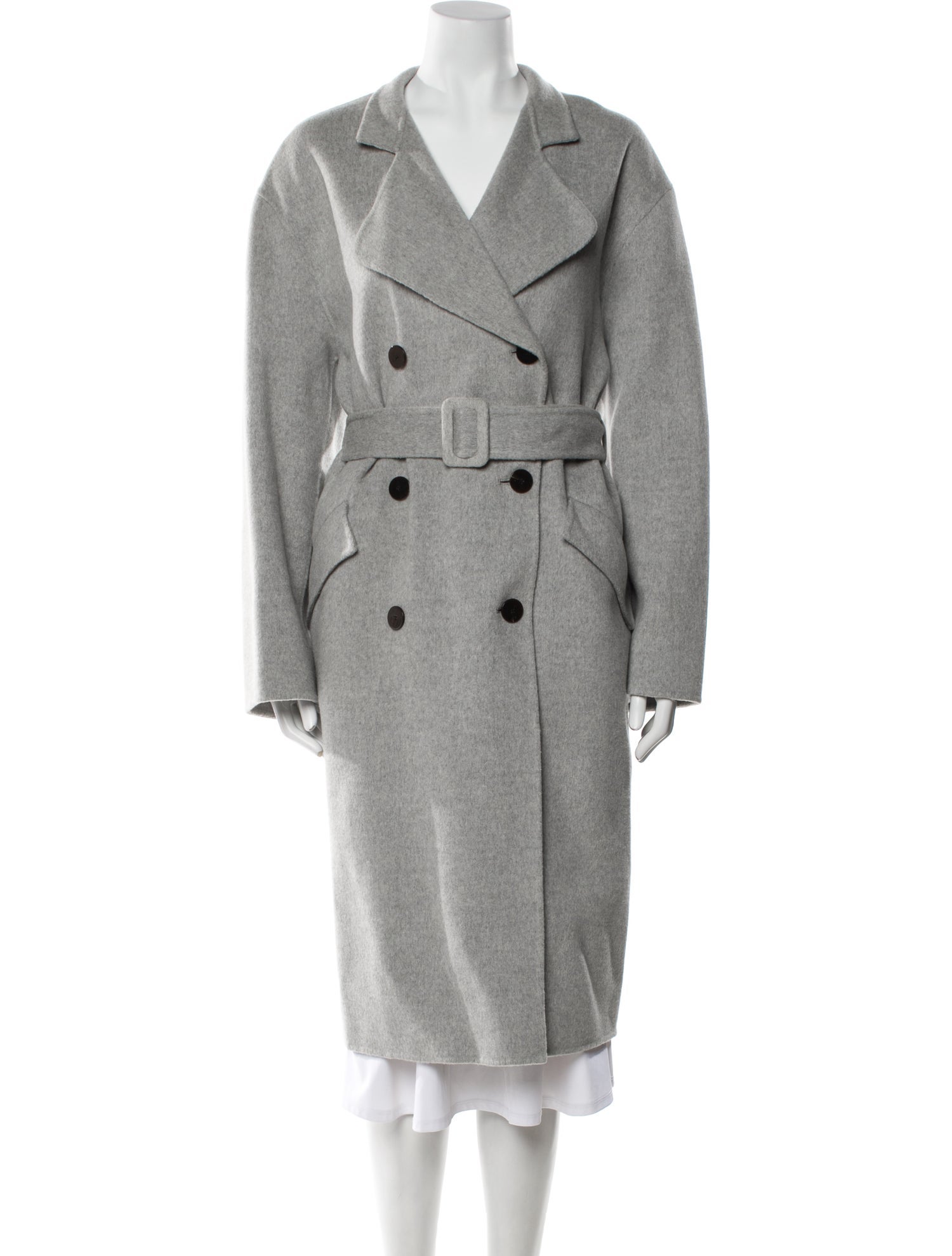 Theory Wool Trench Coat