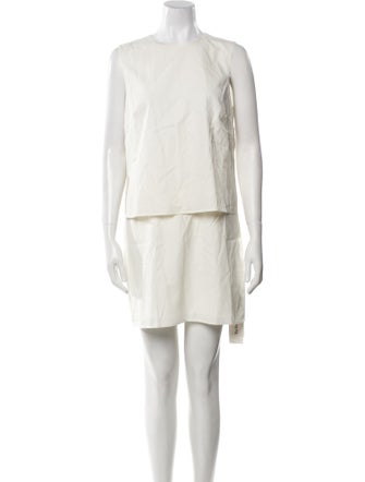 Theory Crew Neck Mini Dress