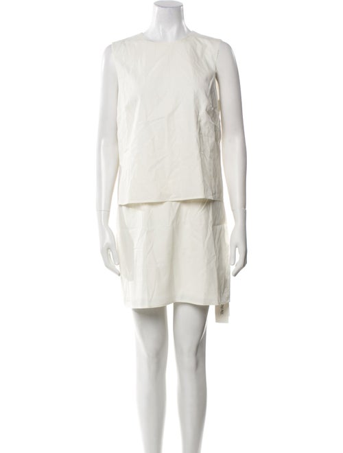 Theory Crew Neck Mini Dress