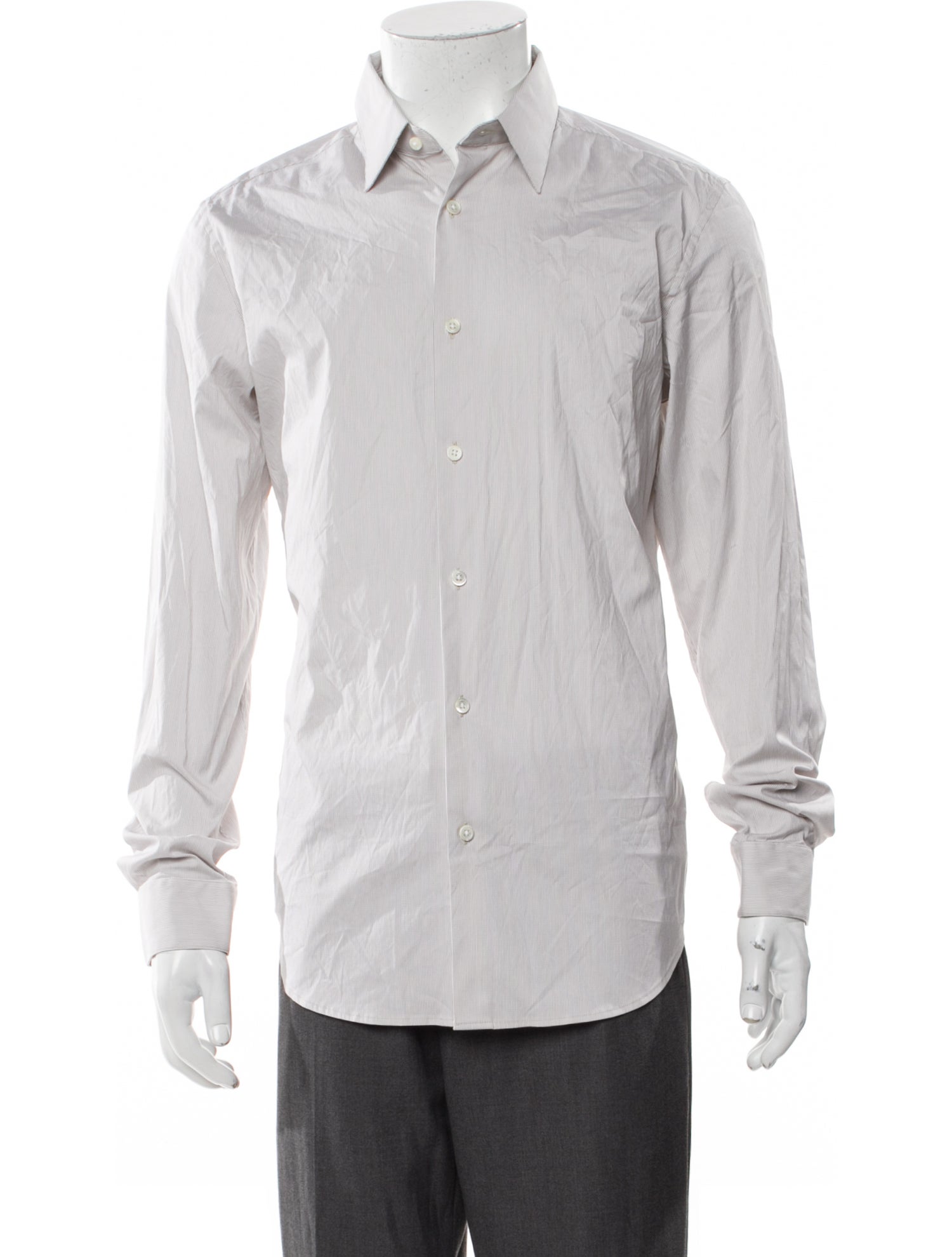 Theory Striped Long Sleeve Dress Shirt w/ Tags