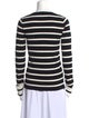Theory Striped Crew Neck Sweater
