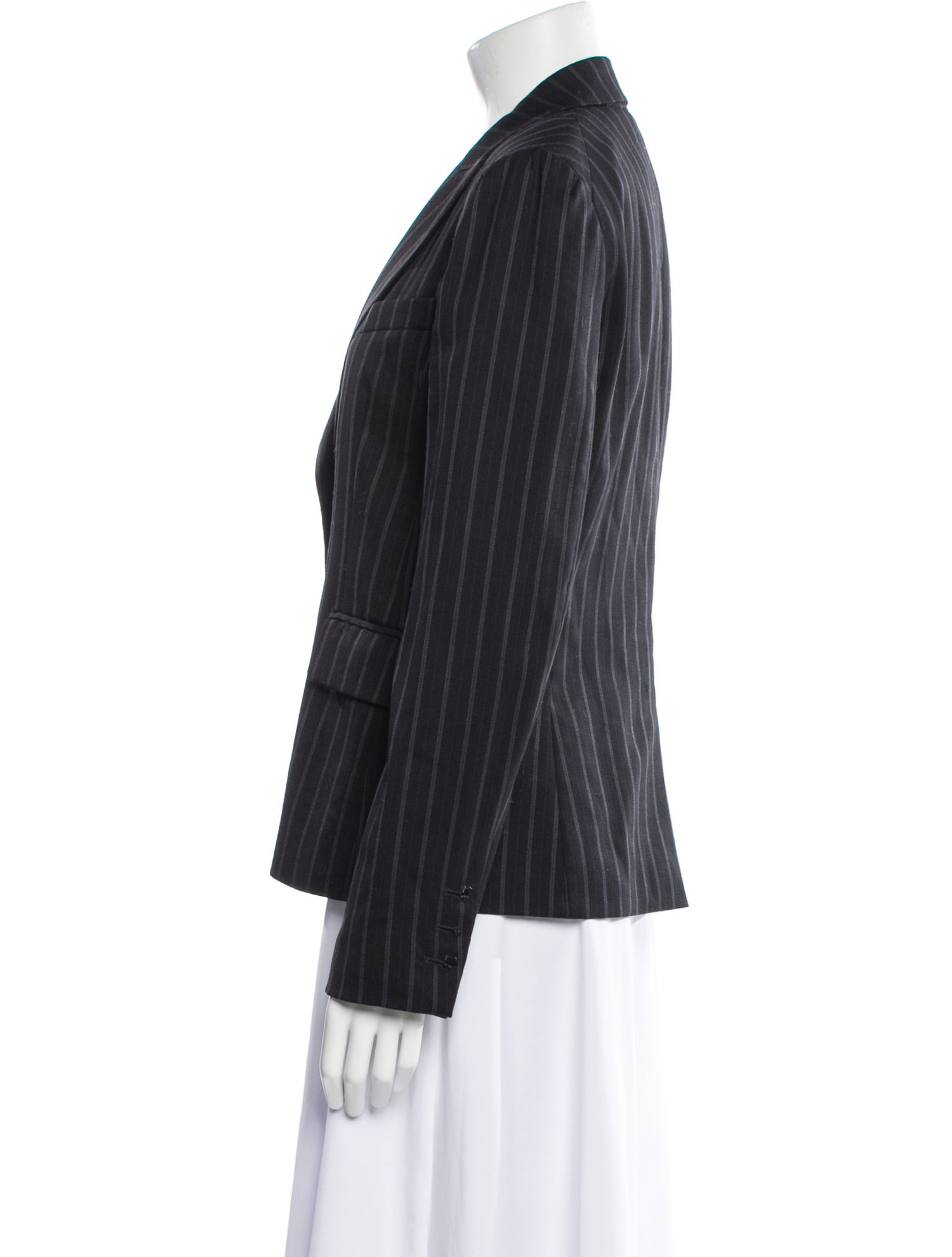 Theory Wool Striped Blazer