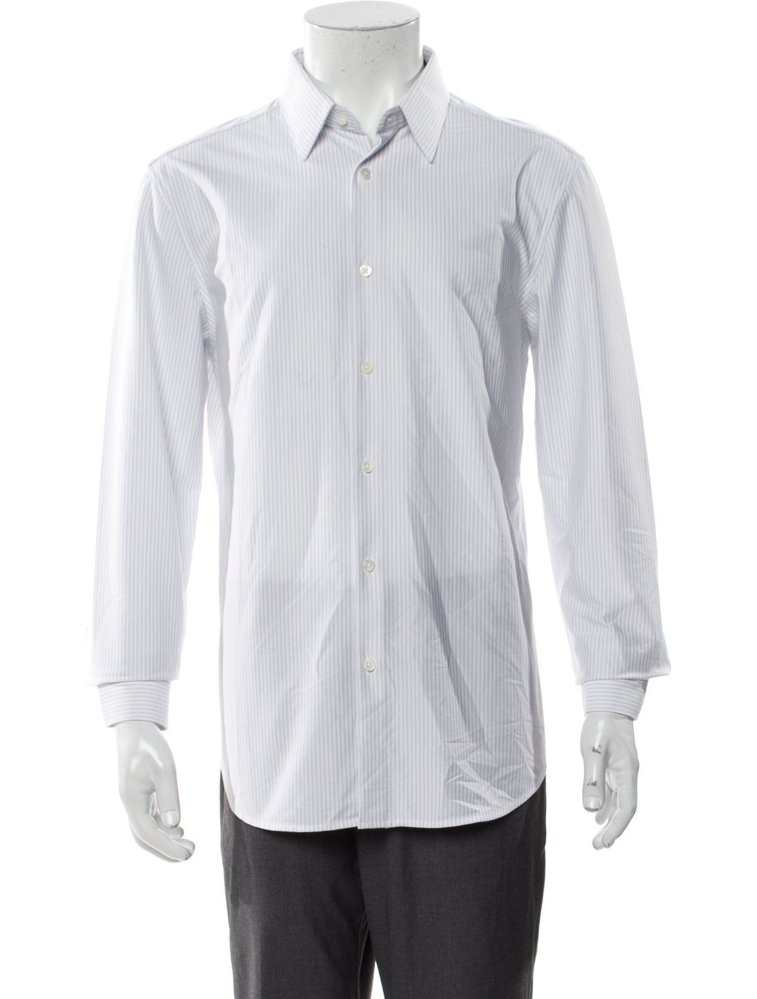 Theory Striped Long Sleeve Dress Shirt w/ Tags