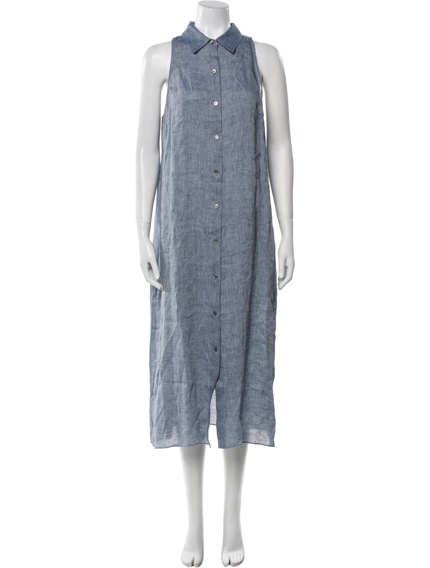 Theory Hemp Midi Length Dress w/ Tags