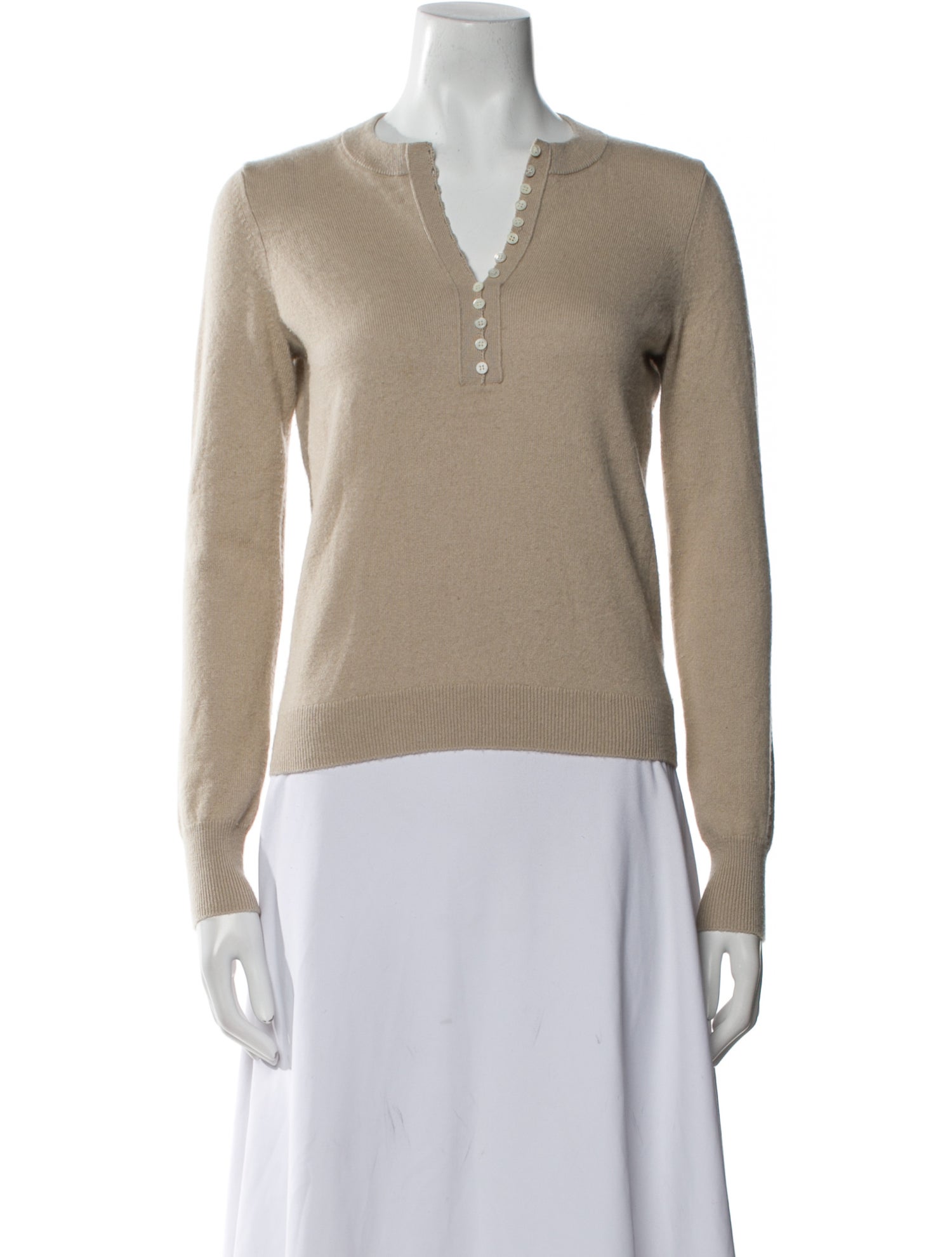 Theory Cashmere V-Neck Sweater