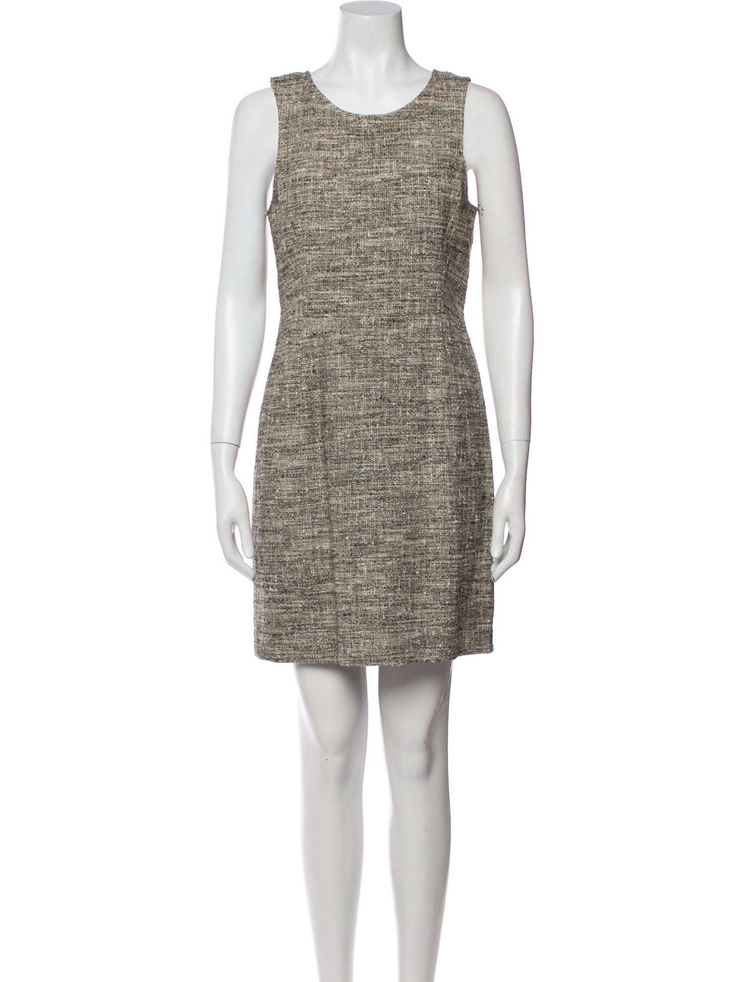 Theory Scoop Neck Mini Dress