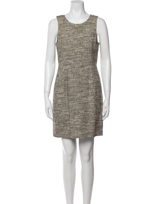 Theory Scoop Neck Mini Dress