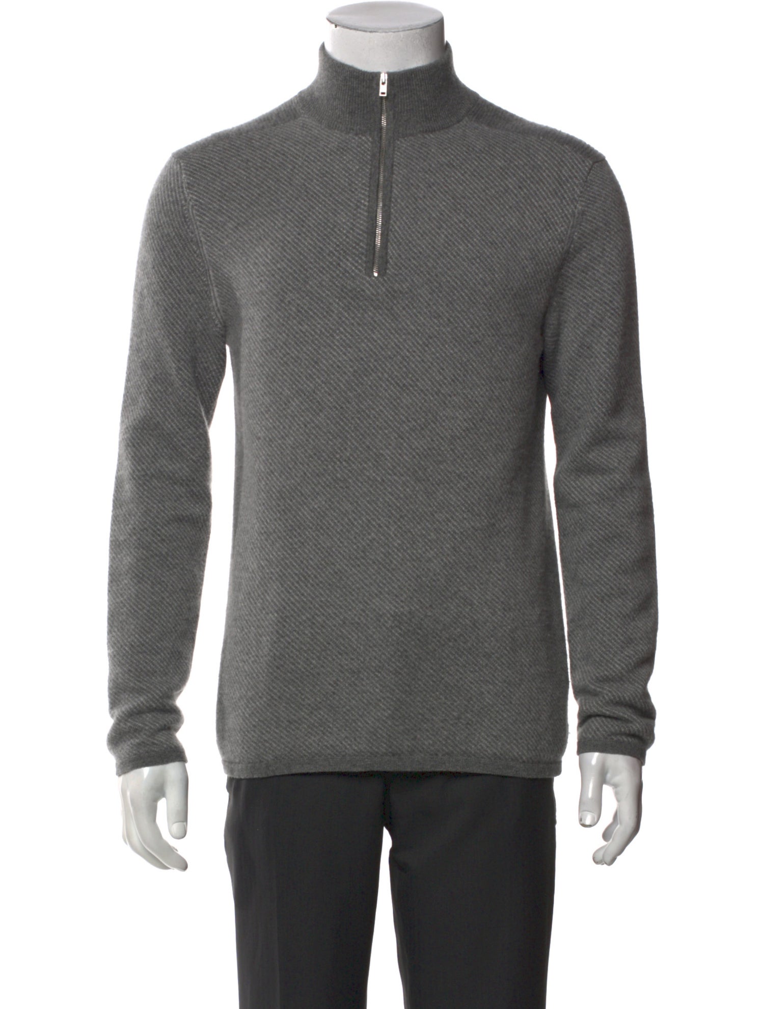 Theory Cashmere Mock Neck Pullover