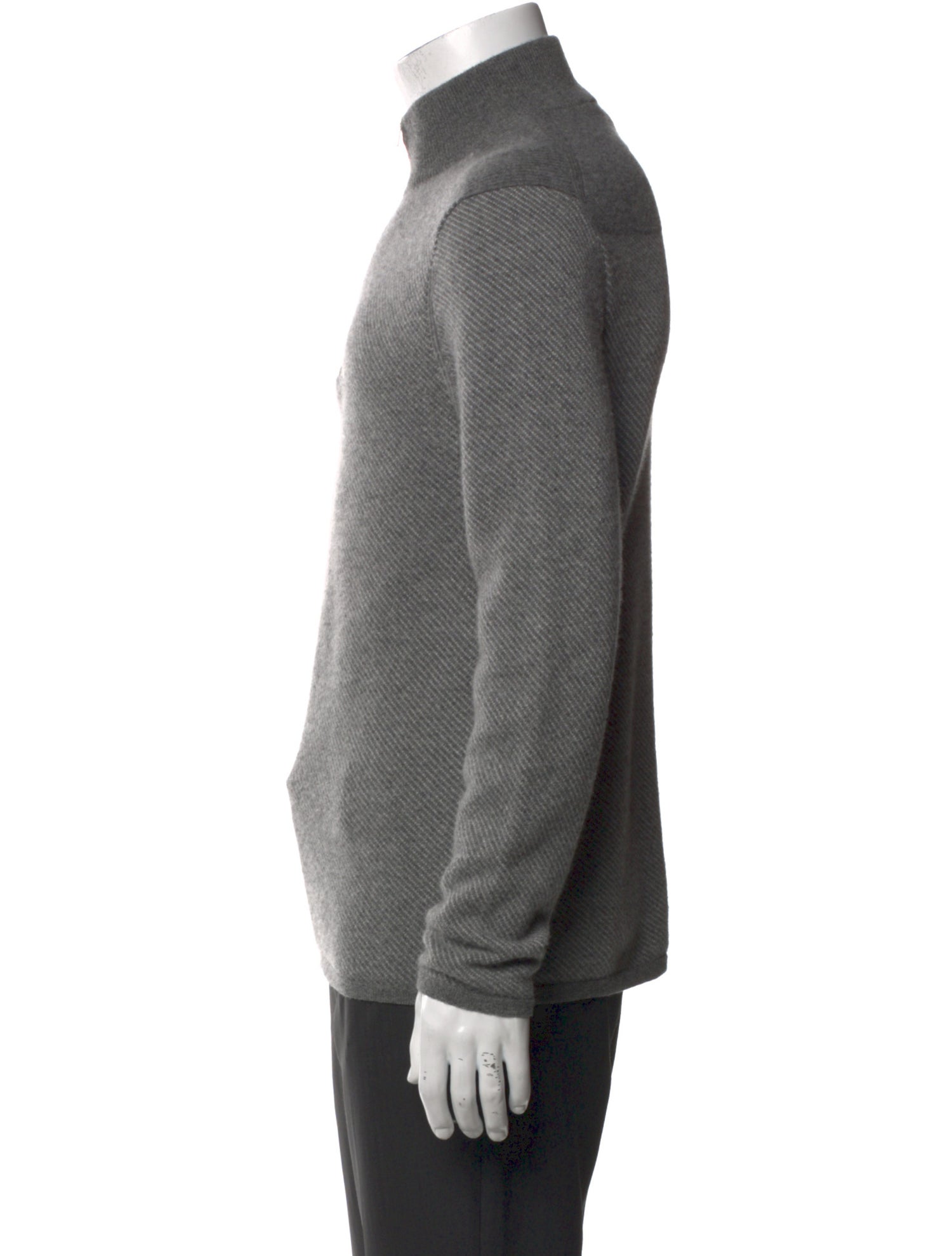 Theory Cashmere Mock Neck Pullover