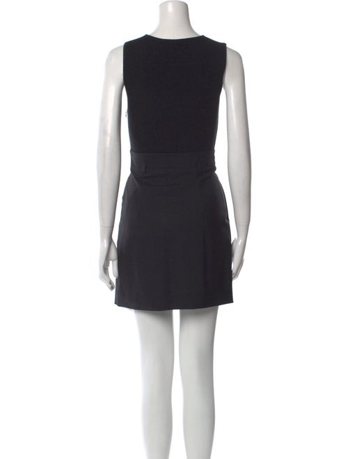 Theory Crew Neck Mini Dress