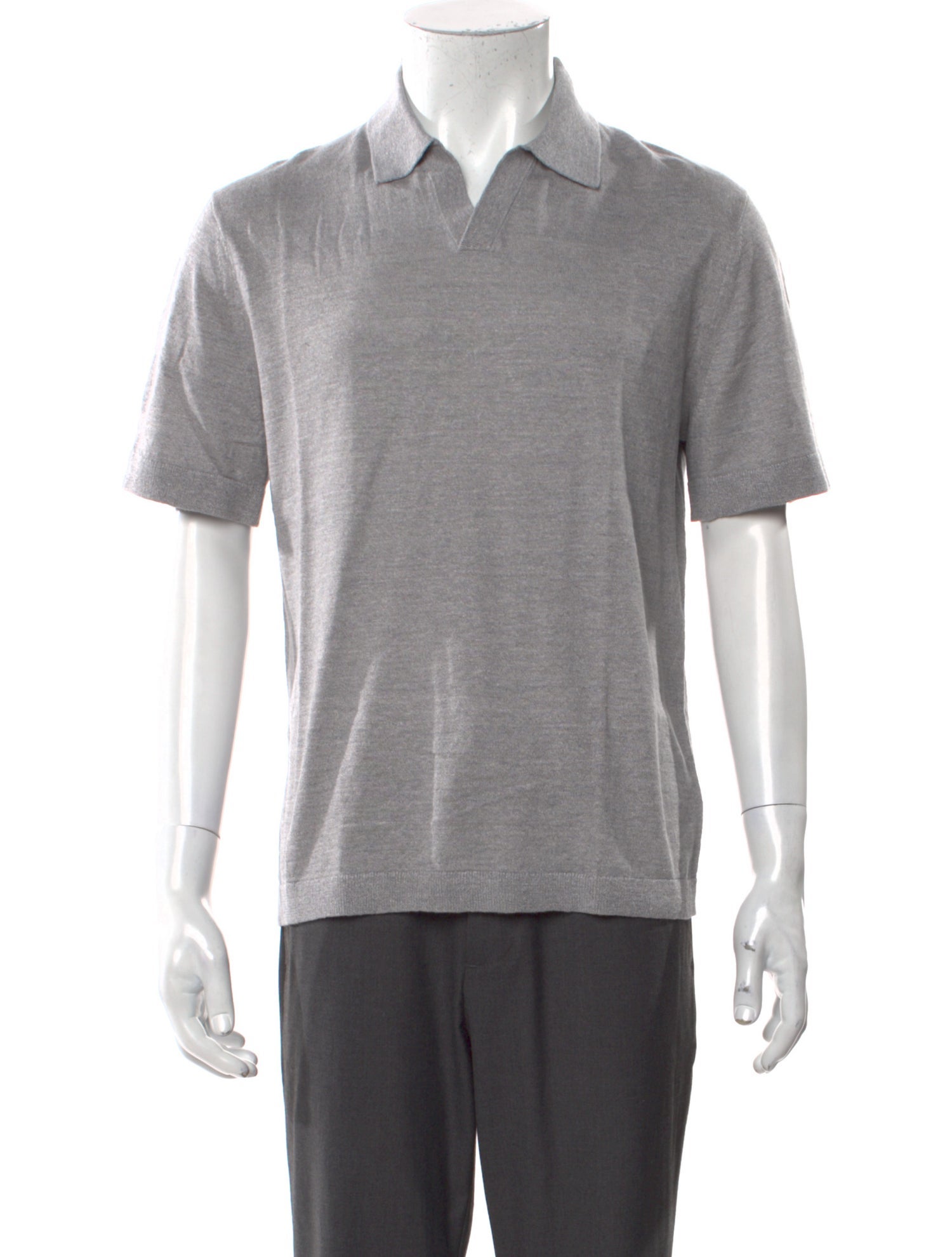 Theory Linen Collar Polo Shirt w/ Tags
