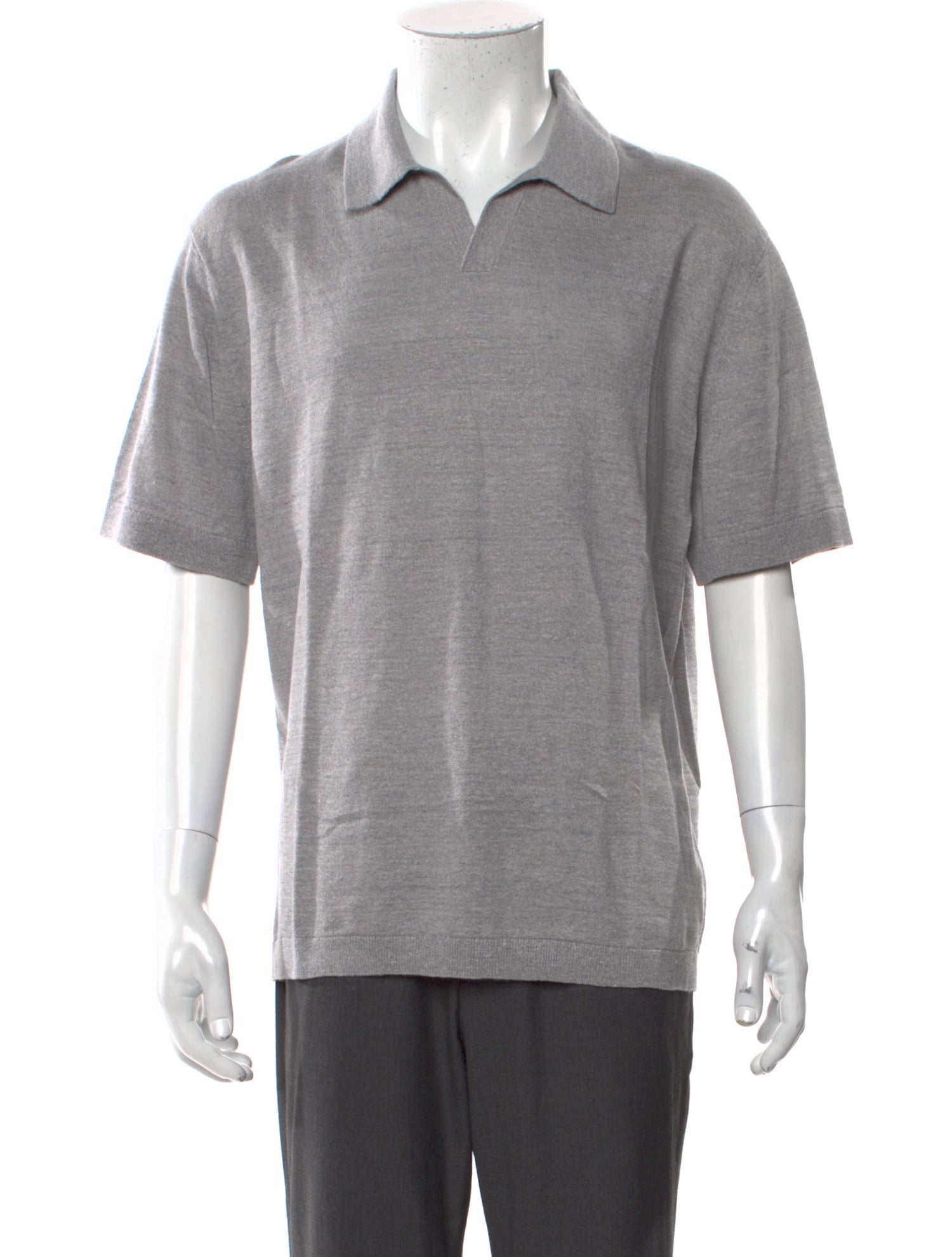 Theory Linen Collar Polo Shirt w/ Tags