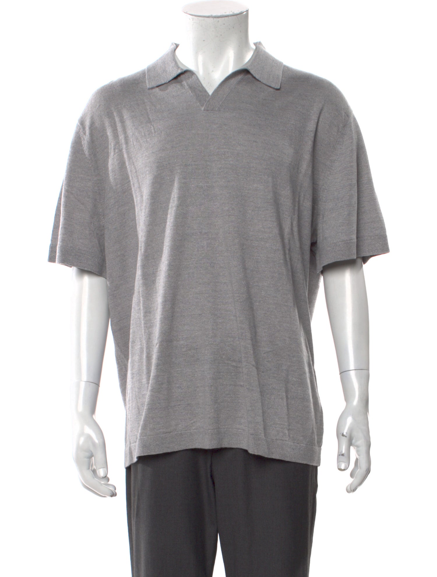 Theory Linen Collar Polo Shirt w/ Tags