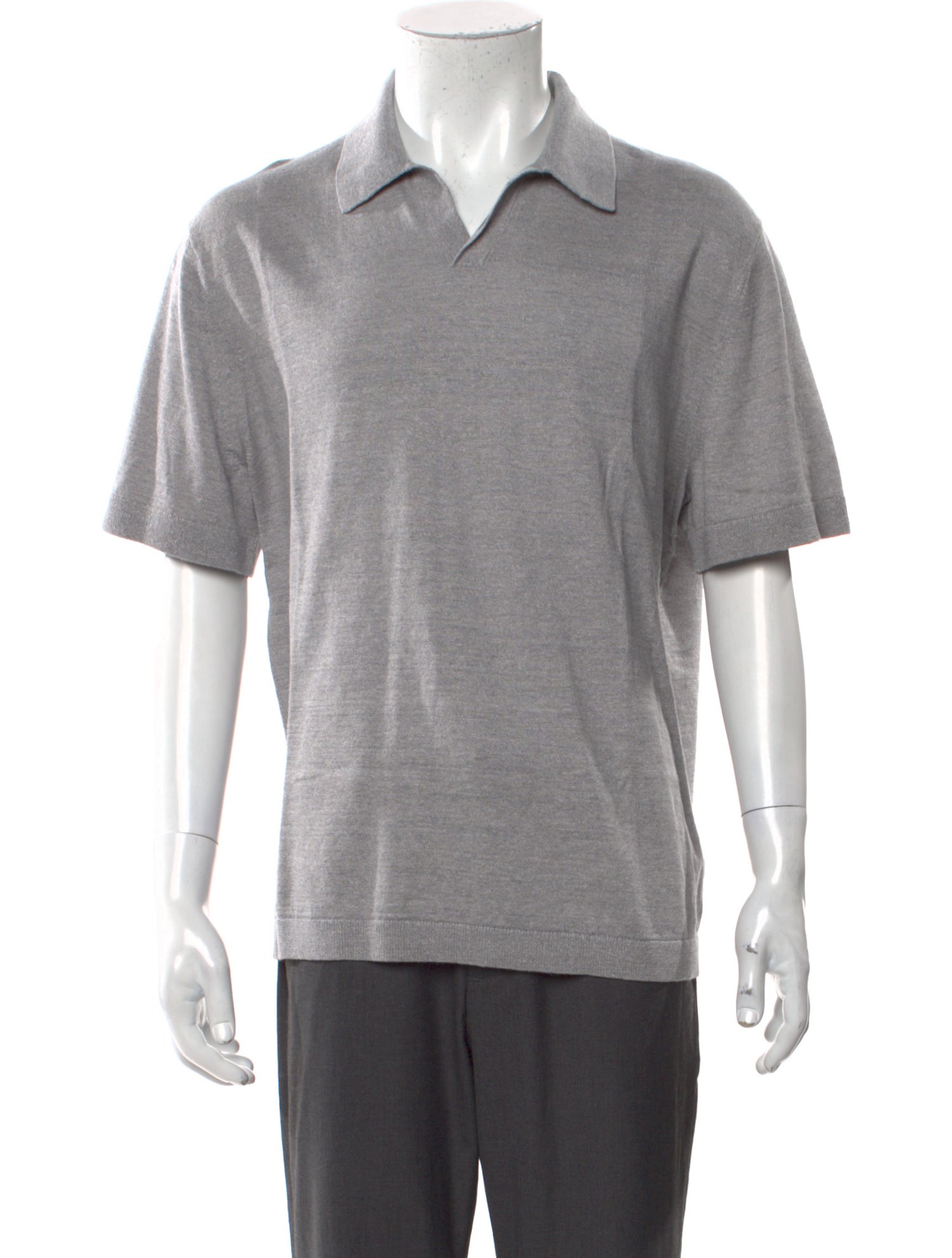 Theory Linen Collar Polo Shirt w/ Tags