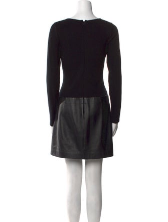 Theory Scoop Neck Mini Dress