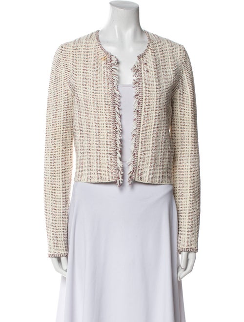 Theory Tweed Pattern Evening Jacket