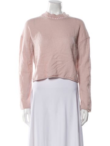 Theory Knitwear Cashmere Crew Neck Sweater Petite