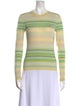 Theory Cashmere Striped Sweater