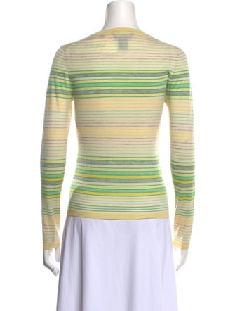 Theory Cashmere Striped Sweater
