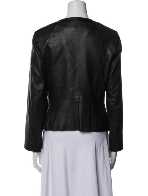 Theory Lamb Leather Evening Jacket