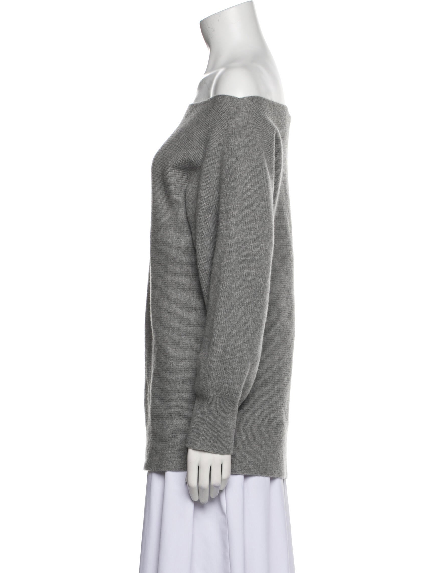 Theory Merino Wool Bateau Neckline Sweater