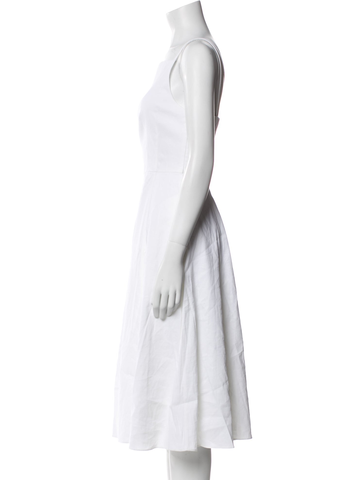 Theory Linen Midi Length Dress w/ Tags