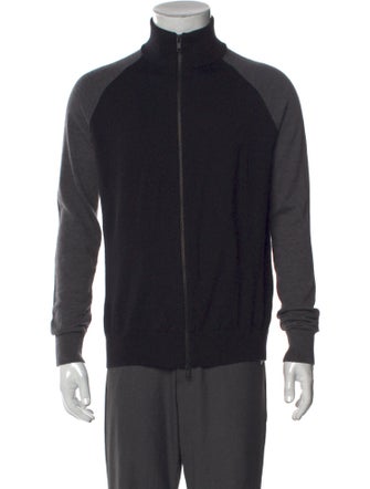 Theory Merino Wool Turtleneck Cardigan