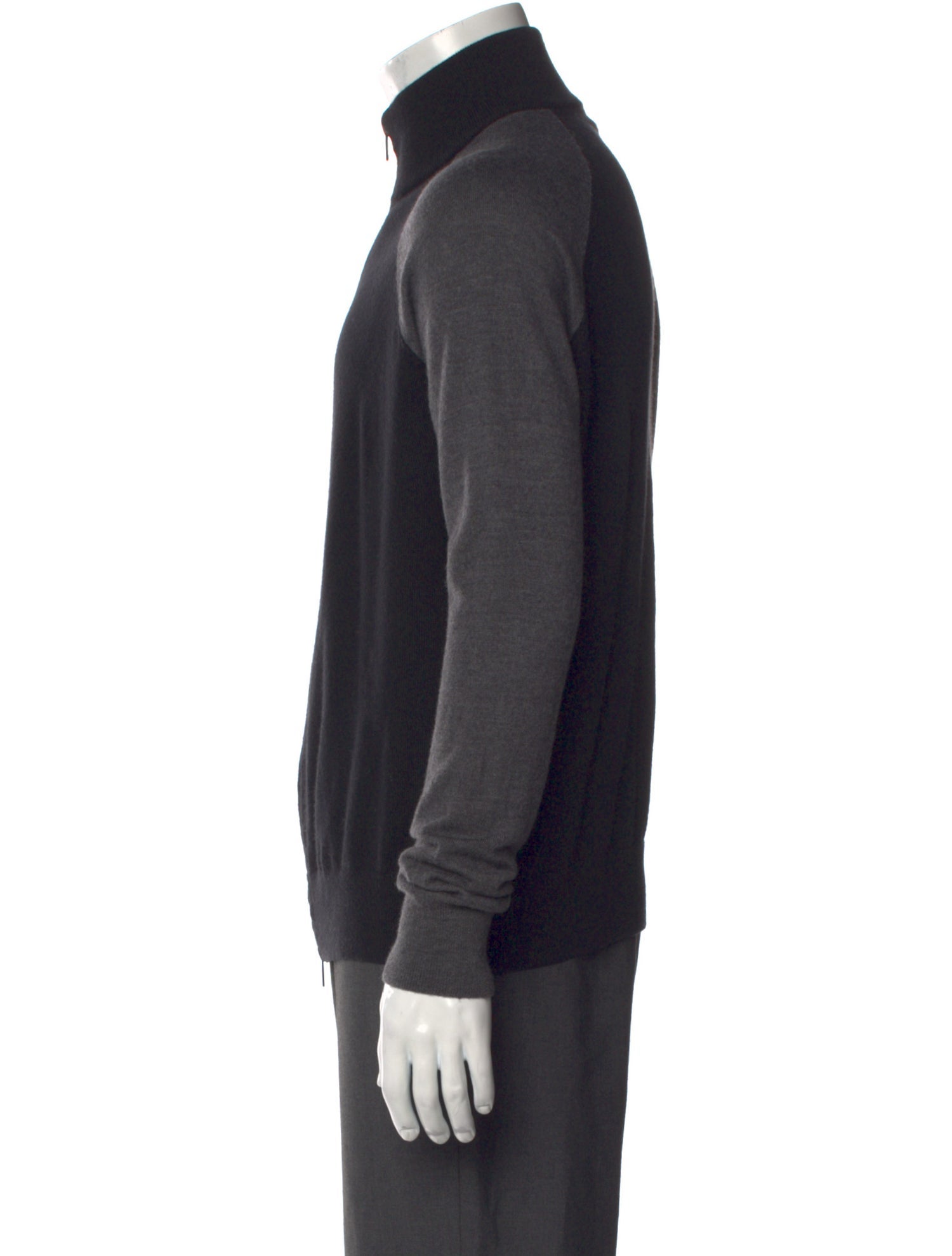 Theory Merino Wool Turtleneck Cardigan